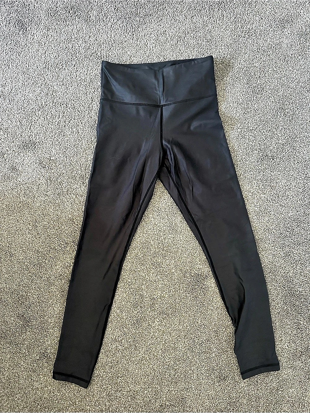 Zyia Active Light n Tight Metallic Leggings Black Size 4